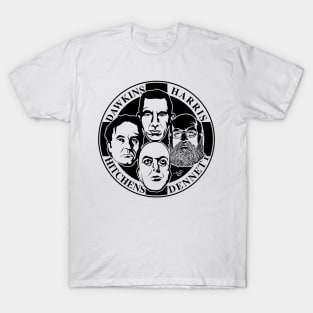 Four Horsemen: New Atheists by TaizTeez T-Shirt